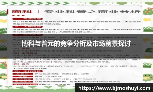 博科与普元的竞争分析及市场前景探讨