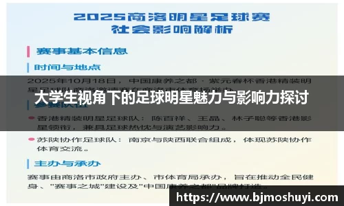 大学生视角下的足球明星魅力与影响力探讨